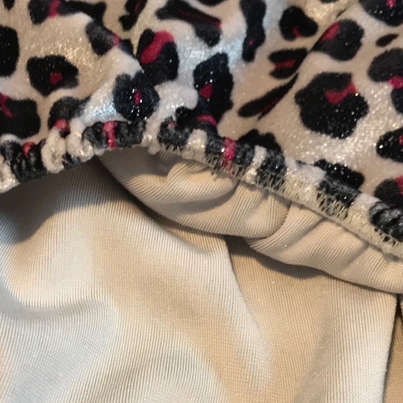 Foxy’s Leotard Pink Cheetah Print - Picture 3 of 4